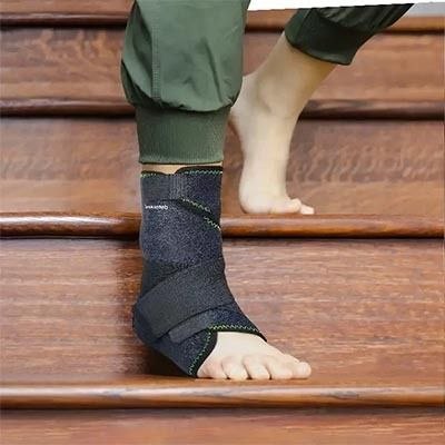 قوزک بند نئوپرن لیگامانی با کش ساپورت برند تسکین طب